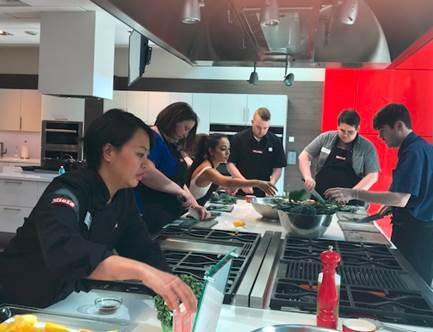 Team Cooking with Miele